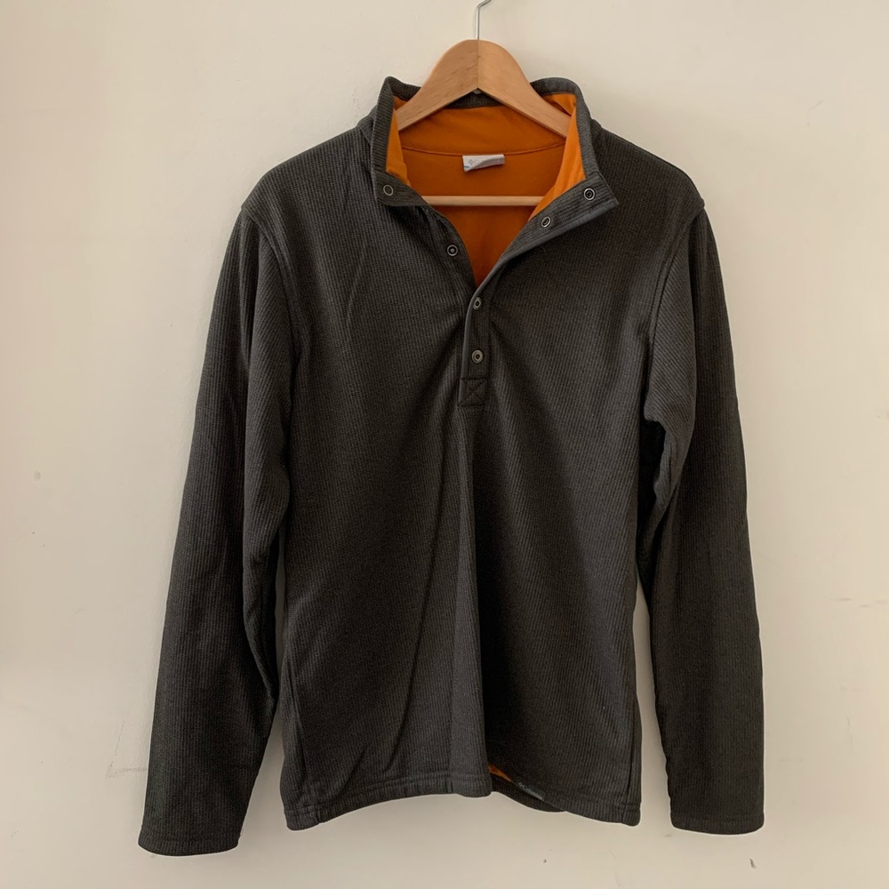Columbia men’s fleece lined Henley long sleeve